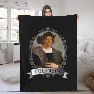 Discover Christopher Columbus - Columbus Day Fleece Blankets