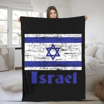 Discover Flag of Israel Fleece Blankets