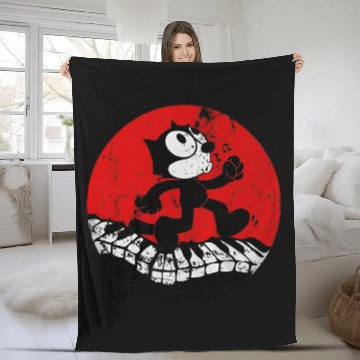 Discover Felix The Cat New Trend Fashion Fleece Blankets