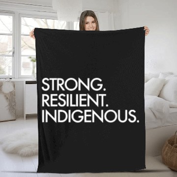 Discover Strong Resilient Indigenous Fleece Blankets