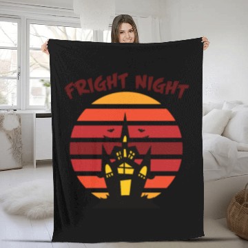 Discover Fright night Fleece Blankets