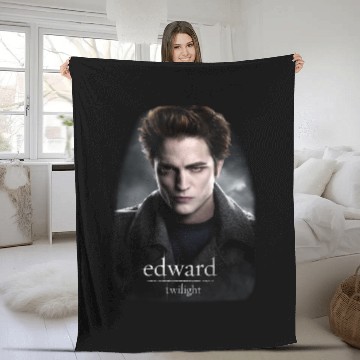 Discover Edward cullen twilight Fleece Blankets robert pattinson Fleece Blankets