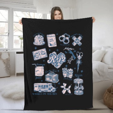 Discover Melanie Martinez K12 Book, The Trilogy Tour Melanie Martinez Fleece Blankets