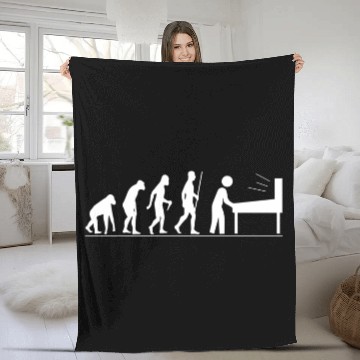 Discover Pinball Evolution Fleece Blankets