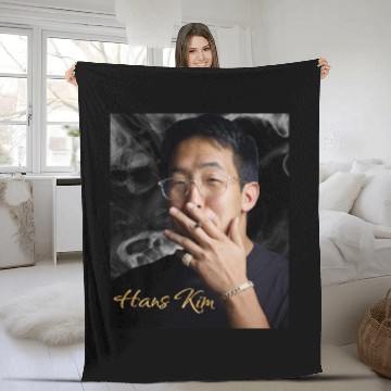 Discover Kill Tony regular _amp_amp_ Comedy Icon - Hans Kim Fleece Blankets