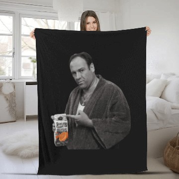 Discover The Sopranos Fleece Blankets  Tony Soprano Some Pulp Fleece Blankets
