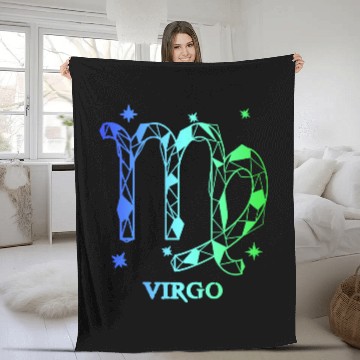 Discover Womens Virgo Zodiac Fleece Blankets
