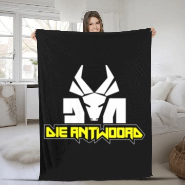 Discover ZEF Side Die Antwoord Alternative Rock Band Logo Fleece Blankets