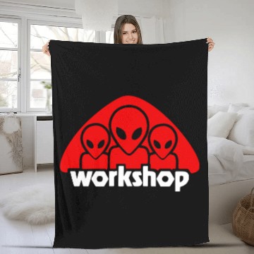 Discover Alien Workshop Fleece Blankets
