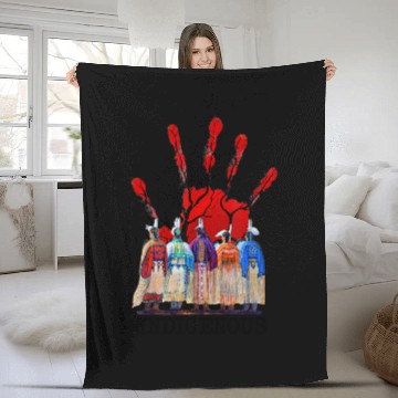 Discover Indigenous Classic Fleece Blankets
