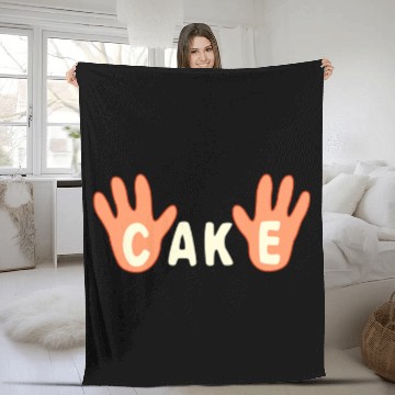Discover Cake - Bobs Burgers - Fleece Blankets