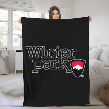 Discover Winter Park Resort, Colorado Fleece Blankets