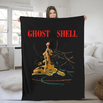Discover Ghost In The Shell Fleece Blankets