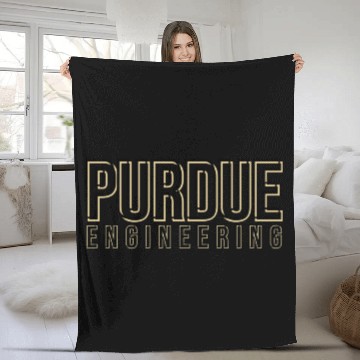 Discover Purdue University Engineering Fleece Blankets