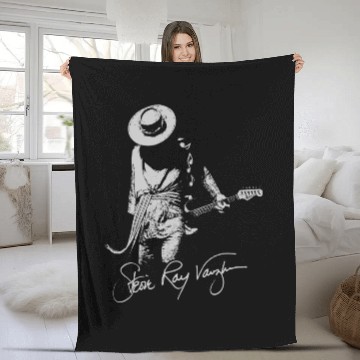 Discover STEVIE RAY VAUGHAN Fleece Blankets