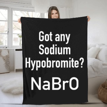 Discover Chemistry Science Student Teacher Fleece Blankets