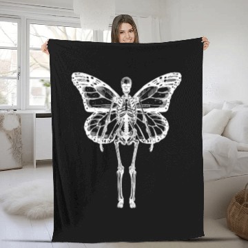 Discover Butterfly Fairy Grunge Fairycore Fleece Blankets