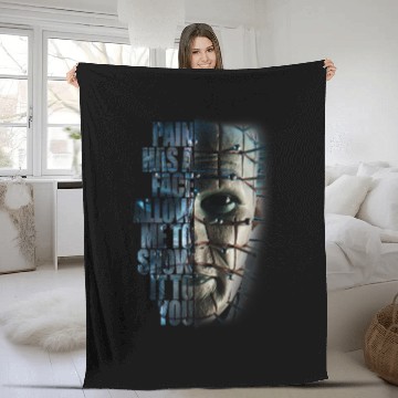 Discover Pinhead From Hellraiser Fleece Blankets