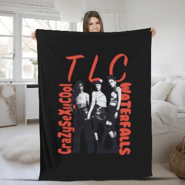 Discover TLC Unisex Fleece Blankets: Waterfalls