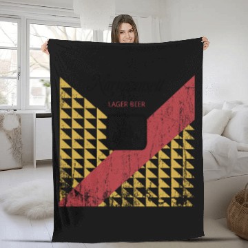 Discover Narragansett label from Jaws, distressed - Jaws - Fleece Blankets