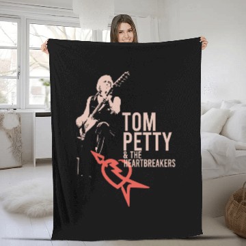 Discover Tom Petty and The Heartbreakers T Shir Fleece Blankets