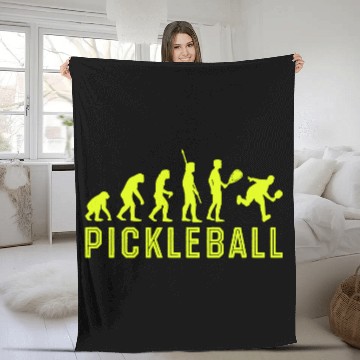 Discover Evolution of Pickleball Fleece Blankets