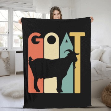 Discover Retro vintage Goat Fleece Blankets