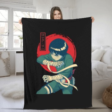 Discover Rock Lee Japanese - Kakashi - Fleece Blankets