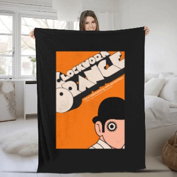 Discover Clockwork Orange Book Cover Fleece Blankets