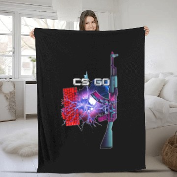 Discover Counter Strike Fleece Blankets