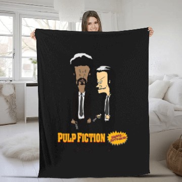 Discover Pulp Fiction Beavis and Butthead Unisex Fleece Blankets