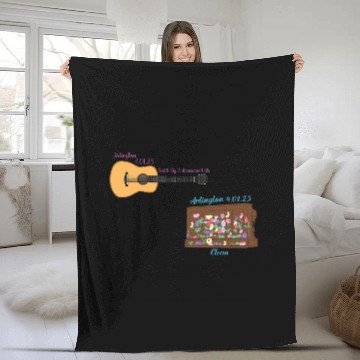 Discover Arlington N2 Eras Tour Surprise Songs PackActive Fleece Blankets