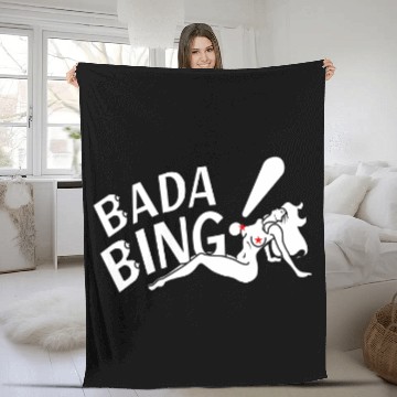 Discover Bada Bing Fleece Blankets The Sopranos Fleece Blankets