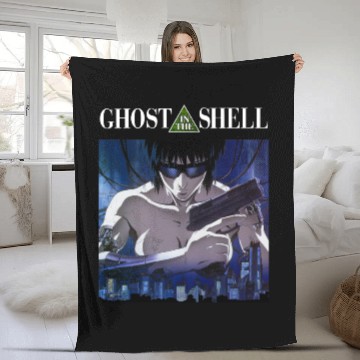 Discover Ghost In The Shell Fleece Blankets