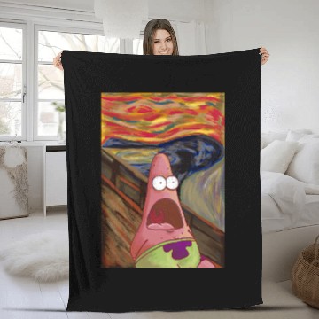 Discover patrick star - Spongebob - Fleece Blankets