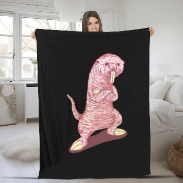 Discover Rufus - Kim Possible - Fleece Blankets