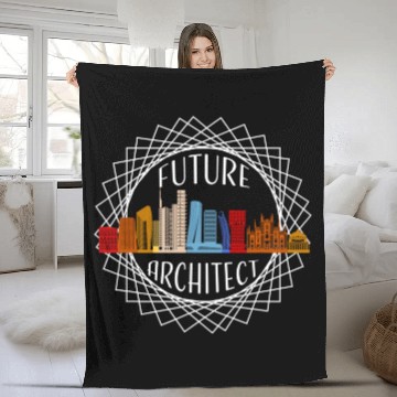 Discover Future Architect Fleece Blankets