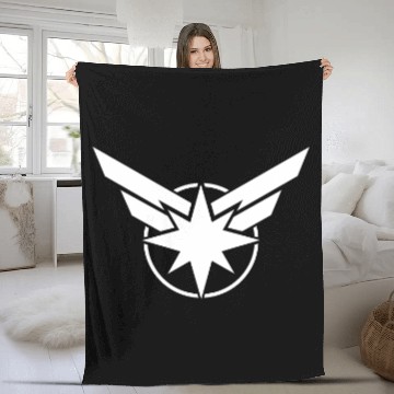 Discover Captain Marvel Fleece Blankets