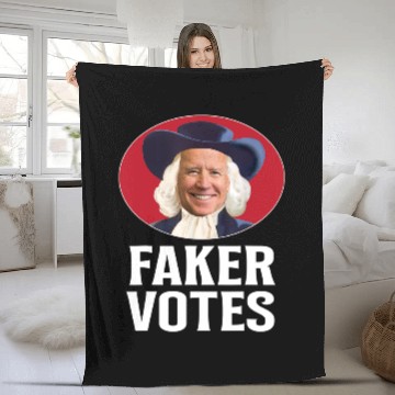 Discover Faker Votes Election Fleece Blankets
