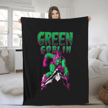 Discover Green Goblin - Green Goblin - Fleece Blankets