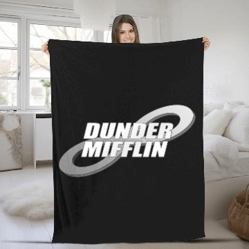 Discover Dunder Mifflin Infinity - The Office Usa - Fleece Blankets