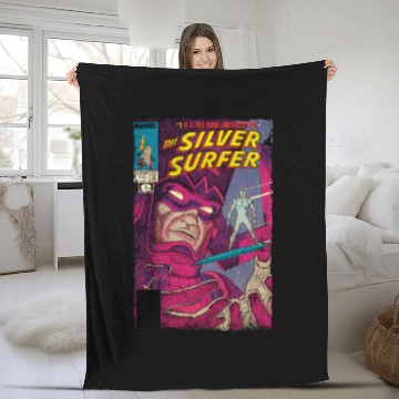 Discover Vintage Silver Surfer - Silver Surfer - Fleece Blankets