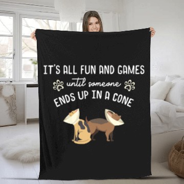 Discover Vet Student Veterinarian Fleece Blankets