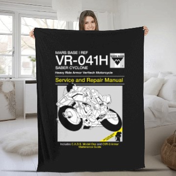 Discover Cyclone Service and Repair - Robotech - Fleece Blankets