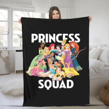 Discover Princess Squad - Disney Princess Fleece Blankets