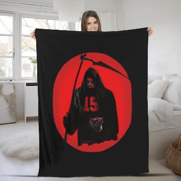 Discover Be The Grim Reaper Patrick Mahomes Kingdom Fleece Blankets