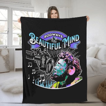 Discover Rod Wave Fleece Blankets, Rod Wave Merch, Rod Wave Fan Art