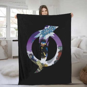Discover Static Shock Logo - Static Shock - Fleece Blankets