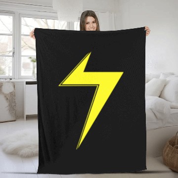 Discover Ms Marvel Bolt Fleece Blankets