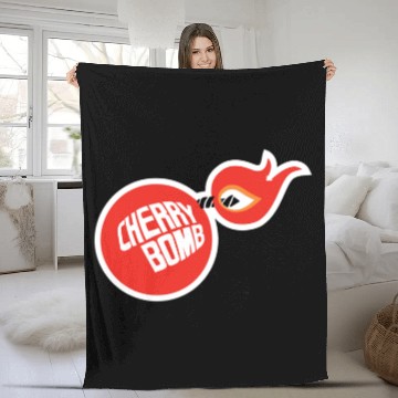 Discover Cherry Bomb Exhaust - Cherry Bomb - Fleece Blankets